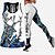 voordelige yogaset-Dames 2 stuks Activewear-set 3D-reeks Trainingssets 2-stuks Vlinder Sportoutfits Donker Grijs Geel Buikcontrole Billenlift Sneldrogend Mouwloos Sport Sportkleding Rekbaar