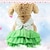 cheap Dog Clothes-Pet Dog Skirt cat Clothes Spring and Summer pet Clothes Adorable Tutu Dog Dresses Striped Mesh Puppy Dog Princess Dresses (Pink, S)