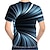 ieftine tricouri 3d pentru băieți-Copii Băieți Tricou Manșon scurt Grafic 3D Print Bloc Culoare Curcubeu Copii Topuri Vară Activ Șic Stradă Sport 3-12 ani