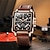 cheap Quartz Watches-OLEVS Men Quartz Watch Calendar Chronograph Large Dial Waterproof Genuine Leather Watch