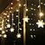cheap LED String Lights-3.5M 96LEDs Snowflake Curtain String Lights LED Christmas Curtain Light Living Room Bedroom Christmas New Year Wedding Valentine&#039;s Day Decoration
