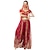 billige Mavedansertøj-mavedans kostumer top kobbermønt kvinders performance temafest kortærmet høj polyester