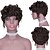 tanie Peruki bez czepka z ludzkich włosów-krótkie peruki z ludzkich włosów pixie cut dla czarnych kobiet remy kręcone brazylijski lato brązowa peruka ludzki włos bezklejowy pełna maszyna wykonane peruki