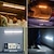 abordables Décors et éclairages nocturnes-20led pir motion sensor lampe armoire armoire lit lampe sous armoire veilleuse smart lumière perception pour placard escaliers led corps humain lumière à induction