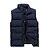 cheap Men&#039;s Downs &amp; Parkas-Men&#039;s Quilted Puffer Vest Cotton Winter Outdoor Thermal Warm Windproof Fleece Lining Breathable Outerwear Winter Jacket Trench Coat Skiing Fishing Climbing YF666 navy YF666 green YF666 red YF666 black