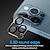 رخيصةأون واقيات شاشات أيفون-[2 حزمة] كاميرا عدسة حامي من أجل Apple آيفون 15 برو ماكس بلس iPhone 14 Pro Max آيفون 13 آيفون 12 اي فون 11 زجاج مقسي 9Hقسوة (HD) دقة عالية مقاومة الحك