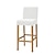 Χαμηλού Κόστους Κάλυμμα καρέκλας τραπεζαρίας-ελαστικό βελούδινο κάλυμμα σκαμπό μπαρ ύψος πάγκου κάλυμμα καρέκλα παμπ αντιολισθητικό για τραπεζαρία καφέ με ελαστικό πάχος απαλό στυλ