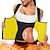 cheap Corsets &amp; Shapewear-Hot Sweat Workout Tank Top Slimming Vest Body Shaper Sweat Waist Trainer Corset Sports Neoprene Yoga Fitness Gym Workout No Zipper Adjustable D-Ring Buckle Tummy Control Weight Loss Strengthens
