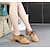 זול נעלי ריקוד לאימון-יוניסקס נעליים לטיניות התאמן בנעלי נעלי ריקוד הדרכה בבית סוליה חצויה עקב עבה בוהן סגורה מבוגרים אדום כהה שחור חום