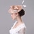 cheap Fascinators-Fascinators Hats Headwear Organza Polyester / Polyamide Bucket Hat Saucer Hat Party / Evening Horse Race Ladies Day Melbourne Cup Vintage Style Elegant With Feather Appliques Headpiece Headwear