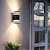 economico applique da esterno-1 testa 2 teste esterno impermeabile led da parete luce materiale in lega di alluminio e vari stili moderna villa cortile lampada da parete