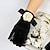 cheap Party Gloves-Satin Wrist Length Glove Vintage Style / Simple Style With Floral Wedding / Party Glove