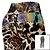 cheap Yoga Leggings &amp; Tights-Women&#039;s Leggings Sports Gym Leggings Yoga Pants Winter Cropped Leggings Leopard Tummy Control Butt Lift Brown Clothing Clothes Yoga Fitness Gym Workout Running / High Elasticity / Athletic / Skinny