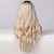 cheap Synthetic Trendy Wigs-C903 Natural Long Wavy Wig for Women Ash Blonde Ombre Wig with Brown Roots Middle Parting Heat Resistant Synthetic Wig for Cosplay Halloween Christmas Party Wigs barbiecore Wigs
