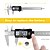 cheap Measuring &amp; Gauging Tools-Digital Caliper  0-6 Calipers Measuring Tool - Electronic Micrometer Caliper with Large LCD Screen Auto-Off Feature Inch and Millimeter Conversion