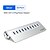 cheap Cables &amp; Adapters-ORICO Aluminum Bevel Design Multi 10 Ports USB 3.0 HUB High Speed Splitter With 12V Power Adapter ForMacbook Computer Accessories
