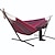 cheap Outdoor Storage-Canvas Hammock without Stand, 150kg Weight Capacity Hammock, Portable Hammock with Space Saving Carrying Bag for Indoor Outdoor Patio