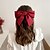 cheap Hair Styling Accessories-3PCS/set Oversized Bow Hairpin Simple Back Head Lolita Spring Clip Jk Hairpin Headdress