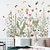 levne Dekorativní samolepky na zeď-zvířata květinová &amp; rostliny samolepky na zeď ložnice obývací pokoj odnímatelné předlepené pvc domácí dekorace samolepky na zeď 2ks