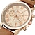 preiswerte Quarz-Uhren-Genf Damen Quarz uhr Draussen Lässige Uhr Armbanduhr Analog WASSERDICHT Lederband Beobachten