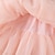 cheap Girls&#039; Dresses-Kids Toddler Little Dress Girls&#039; Color Block Sequin Special Occasion Patchwork Sparkle Blushing Pink As Picture Above Knee Regular Sleeveless Cute Dresses Summer Children&#039;s Day Regular Fit 2-6 Years