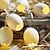 お買い得  ＬＥＤライトストリップ-イースターエッグストリングライトは、フェアリーライト1.5m10ledsひびの入った卵ガーランドライトバッテリー駆動のクリスマス家族パーティーの休日の装飾を導きました