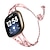 preiswerte Uhrenarmbänder für Fitbit-1 Stück Smartwatch-Band Kompatibel mit Fitbit Versa 3 / Sense Versa 2 / Versa / Versa Lite Edelstahl Smartwatch Gurt Verstellbar Stoßresistent Metall Band Ersatz Armband