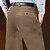 abordables Delgado-Hombre pantalones de traje Pantalones de Pana Pantalones de invierno Pantalones Bolsillo Plano Templado Transpirable Longitud total Boda Negocio Casual Casual Pantalones Negro Marrón Microelástico