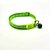 cheap Dog Collars, Harnesses &amp; Leashes-BoloLi Pet Cat Dog Collar with Bell Paw Printing Pet Collar for Puppy Kitten 6 Colors (Green, 1 Pc)
