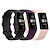 ieftine Curele de ceas Fitbit-3 pachet Uita-Band pentru Fitbit Charge 4 / Charge 3 / Charge 3 SE Silicon Înlocuire Curea Moale Elastic Respirabil Banderolă Sport Brăţară