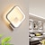 זול פמוטי קיר-מנורות קיר מודרניות led מנורות קיר פמוטים לחדר שינה חנויות/בתי קפה תאורת קיר אקרילית 220-240v 18 w