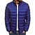 cheap Softshell, Fleece &amp; Hiking Jackets-Men&#039;s Quilted Jacket Padded Jacket Bomber Jackets Diamond Winter Jacket Zip Up Stand Collar Rib Varsity Windproof Breathable Lightweight Outerwear Trench Coat Top Fishing Traveling Skiing