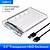 cheap Cables &amp; Adapters-ORICO 3.5 Inch Transparent HDD Enclosure Case USB 3.0 5Gbps SATA3.0 Support UASP 8TB Drives For Notebook Desktop PC