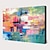 levne Abstraktní malby-olejomalba ručně malované ručně malované nástěnné umění moderní krásný abstraktní obraz domácí dekorace výzdoba válcované plátno žádný rám neroztažený