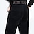 tanie Sukienka spodnie-Męskie Garnitury Spodnie sztruksowe Spodnie zimowe Spodnie Kieszeń Równina Ciepłe Oddychający Pełna długość Ślub Biznes Codzienny Sztruks Codzienny Spodnie Czarny Fuksja Średnio elastyczny