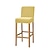tanie Pokrowiec na krzesło do jadalni-elastyczny aksamitny pokrowiec na stołek barowy wysokość blatu narzuta na krzesło pubowe do jadalni kawiarnia antypoślizgowa z elastycznym dnem gruby miękki styl
