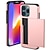 billige iPhone-etuier-Telefonskal til Apple iPhone 15 Pro Max Plus iPhone 14 13 12 11 Pro Max X XR XS 8 7 Plus Bagside Cover Wallet Case Stødsikker Solid Farve PC