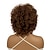 abordables peluca vieja-pelucas marrones para mujeres peluca sintética rizado peluca rizada corta marrón dorado # 12 pelo sintético mujer marrón strongbeauty