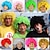 economico Parrucca per travestimenti-parrucche da clown parrucche afro corte parrucche sintetiche corte parrucca di halloween