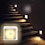 abordables Décors et éclairages nocturnes-LED veilleuse capteur de mouvement lampe de nuit intelligente à piles wc lampe de chevet pour chambre couloir voie toilette éclairage à la maison