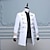 abordables Tapas-Retro Antiguo Rococó Medieval Abrigo Baile de Máscaras Chaqueta de circo Príncipe Aristócrata Disfraz Hombre Carnaval de Venecia Adultos Chaqueta