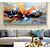 cheap People Paintings-Oil Painting Handmade Hand Painted Wall Art Abstract Woman Portrait Home Decoration Décor Rolled Canvas No Frame Unstretched