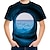 billiga pojkes 3d t-shirts-Pojkar 3D Grafisk Färgblock 3D Print T-shirt Kortärmad 3D-tryck Sommar Aktiv Sport Streetwear Polyester Konstsilke Barn