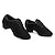 ieftine Pantofi Antrenament-Unisex Încălțăminte latină Pantofi de Dans Antrenament Interior Talpă Despărțită Grosime călcâială Vârf Închis Adulți Roșu Închis Negru Maro