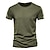 ieftine Tricouri casual pentru bărbați-Unisex Tricou Simplu Stil Nautic Manșon scurt Îmbrăcăminte De Bază Casual Clasic