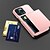 cheap iPhone Cases-Phone Case For Apple iPhone 15 Pro Max Plus iPhone 14 Pro Max Plus 13 12 11 X XR XS 8 7 Back Cover Card Holder Dustproof Shockproof Solid Colored PC