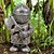 abordables Statues-objets décoratifs chevalier gnomes garde pour jardin potager artisanat créatif en résine