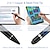cheap Stylus Pens-2 in 1 stylus pen universal active pencil touch screen pen for iphone android mobile phone tablet PC High sensitive pen tip