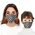 cheap Accessories-Mommy and Me Face Mask Cat Check Animal Daily Print Multicolor Black Gray Active Matching Outfits / Fall / Spring / Casual