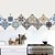 voordelige Decoratiestickers-Europese stijl verdikte tegel zelfklevend papier bohemian keuken olie-proof en waterdicht kristal membraan muursticker
